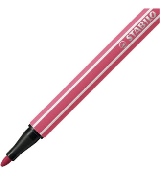 Stylo feutre Pen 68, rouge grenadine