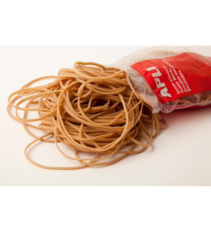 Sachet 100 g bracelets élastiques caoutchouc naturel Diam 80 x 5 mm