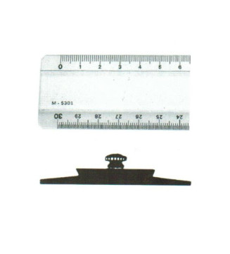 Règle Triple Décimètre 2 biseaux anti-tâche Altuglass Photogravée 30 cm