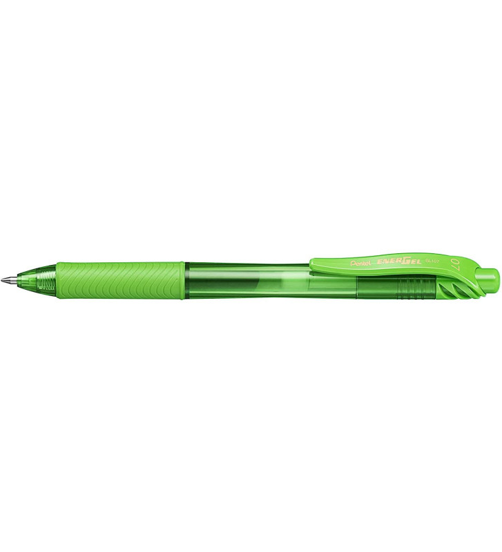 Stylo roller à encre gel EnerGel-X BL107, vert clair