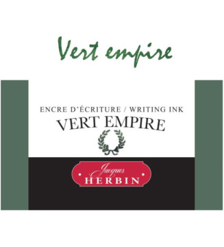 Encre traditionnelle à stylo en flacon D 30ml Vert empire