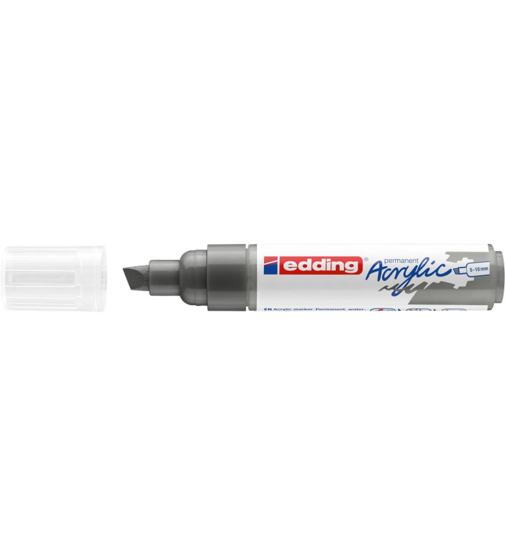 Marqueur acrylique large 5000 anthracite 5-10 mm