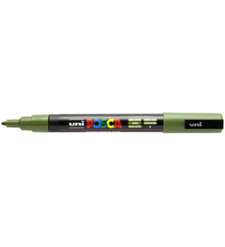 Marqueur à pigment PC-3M, vert kaki