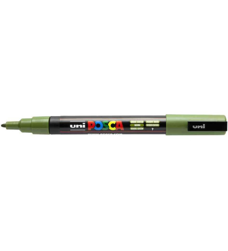 Marqueur à pigment PC-3M, vert kaki