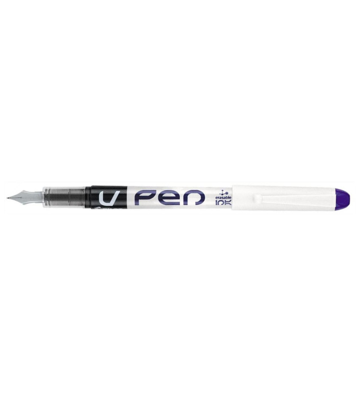 Stylo Plume Jetable V-Pen Effaçable Pointe moyenne Violet