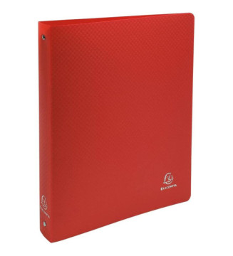 Classeur 4 anneaux 30 mm polypropylène Opaque A4 maxi Rouge
