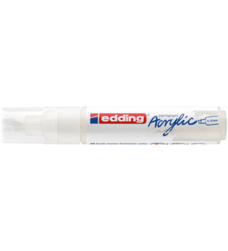 Marqueur acrylique large 5000 blanc trafic 5-10 mm