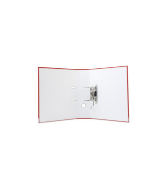 Classeur à levier polypropylène dos de 75mm - Rouge