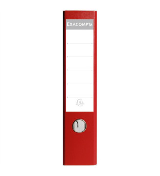 Classeur à levier polypropylène dos de 75mm - Rouge