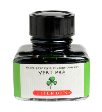 Encre traditionnelle à stylo en flacon D 30ml Vert pré