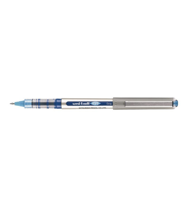 Roller encre liquide EYE UB157 pointe moyenne 0,7mm bleu turquoise
