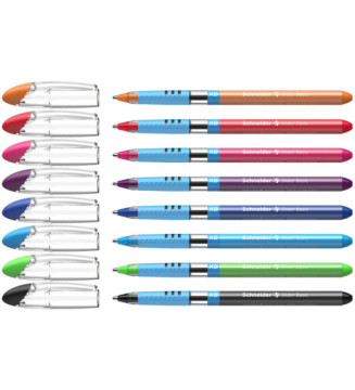 Stylo à bille Slider Basic Pointe Extra Large Colours Pochette 8