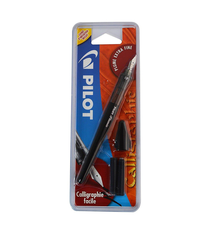 Stylo plume de calligraphie Plumix extra fin corps noir  tracé: 0,32 mm
