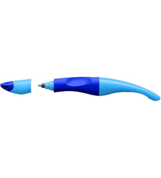 Roller Ergonomique EASYoriginal 0,5 mm Droitier bleu clair et bleu foncé