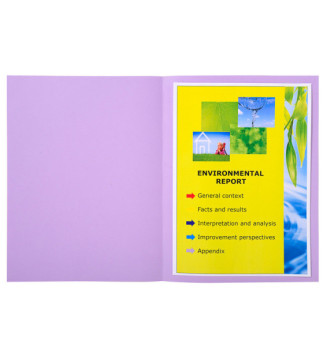 Paquet 100 chemises SUPER 210 - 24x32cm - Lilas
