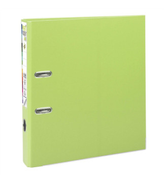 Classeur à levier Prem'Touch int/ext polypropylène - Dos 50mm - A4 maxi - Vert anis
