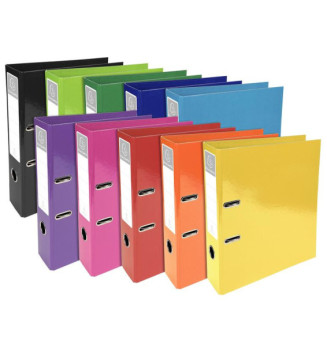 Classeur à levier D70mm Prem'Touch Iderama Couleurs Aléatoires