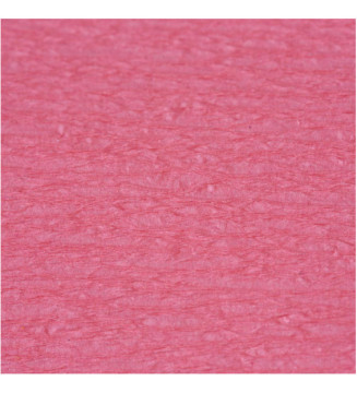 Paquet de 10 feuilles Papier Crêpon Pliées 60% format 2,50x0,50m - Rose moyen