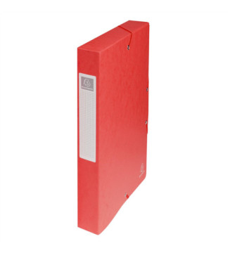 Boite de classement Exabox Dos 40mm Carte lustrée - A4 - Coloris Aléatoire