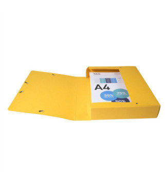 Boite de classement Exabox Dos 60mm Carte lustrée - A4 - Coloris Aléatoire