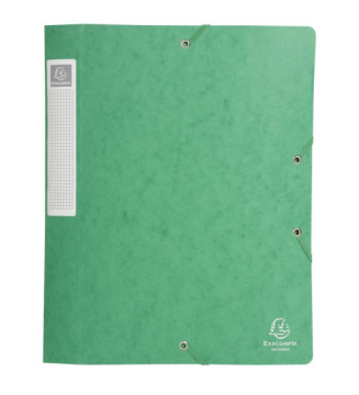 Boite de classement livrée à plat Cartobox Dos 40mm Carte lustrée - A4 Vert
