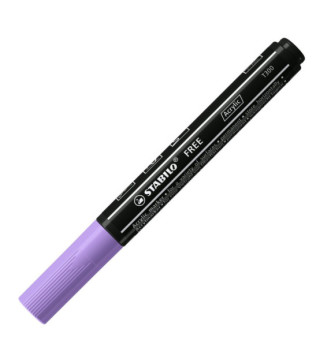 Marqueur pointe moyenne FREE acrylic T300 lilas clair