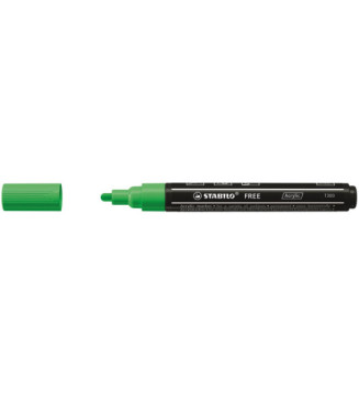 Marqueur pointe moyenne FREE acrylic T300 vert feuille