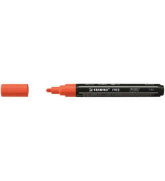 Marqueur pointe moyenne FREE acrylic T300 rouge