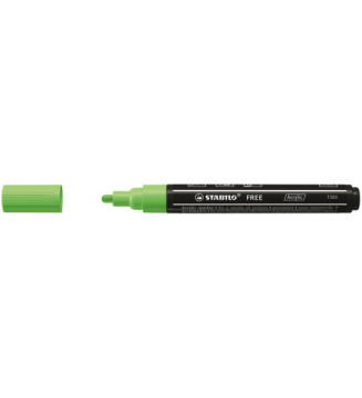 Marqueur pointe moyenne FREE acrylic T300 vert clair