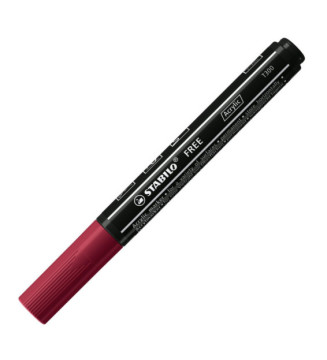 Marqueur pointe moyenne FREE acrylic T300 pourpre