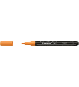 Marqueur pointe fine FREE acrylic T100 orange