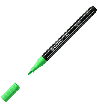 Marqueur pointe fine FREE acrylic T100 vert feuille