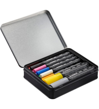 Boîte métal Kit de création de 11 marqueurs  FREE acrylic pointes mixtes