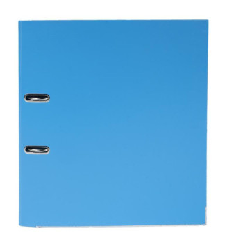 Classeur à levier Prem'Touch dos 80mm A4 bleu clair