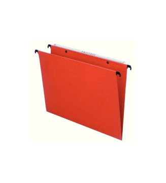 Boîte de 25 Dossiers suspendus Vertical Tiroir Kori fond 30 mm Orange
