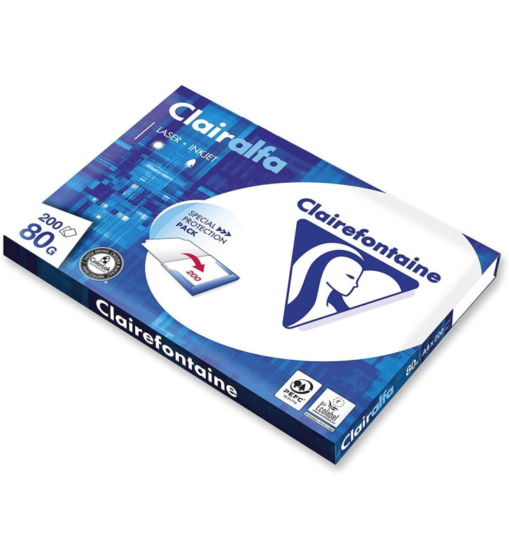 Ramette 200 feuilles papier multifonction A4 80g extra blanc