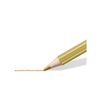 Crayon de couleur métallisé, étui carton de 12