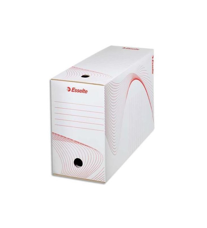 Boîte d'archivage carton 25 x 35 cm Dos de 150 mm Blanc