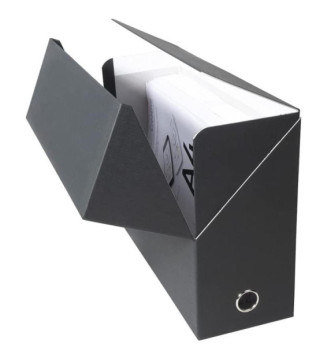 Boite transfert D120 papier toile noir