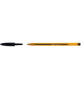 Stylo bille CRISTAL FINE Pointe Fine Noir