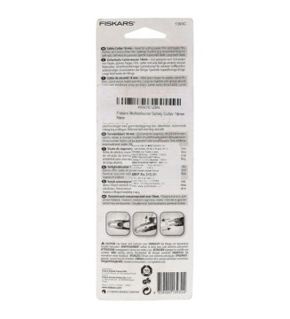Cutter de sécurité Lame trapézoidale spécifique 18mm