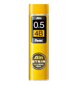 Etui de 40 mines 0,5 mm AIN STEIN C275 dureté 4B