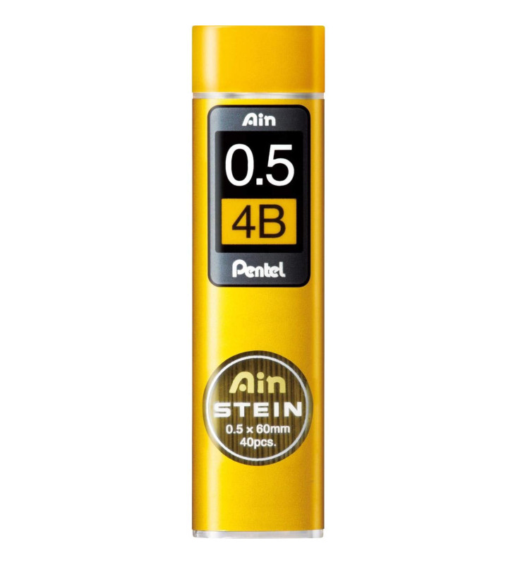 Etui de 40 mines 0,5 mm AIN STEIN C275 dureté 4B