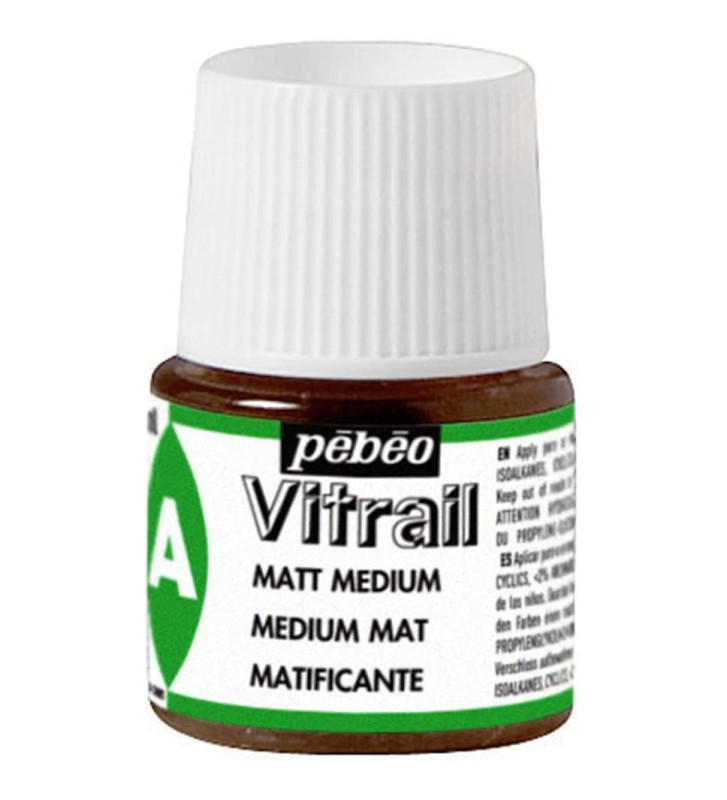 Flacon 45 ml Auxiliaire VITRAIL Medium Matifiant