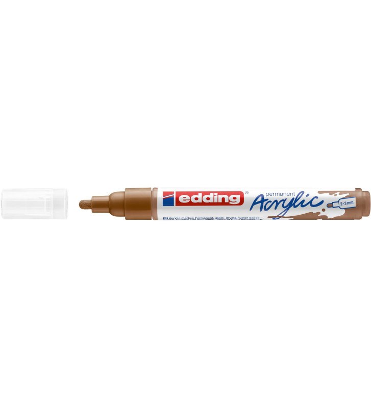 Marqueur acrylique moyen 5100 noisette 2-3 mm