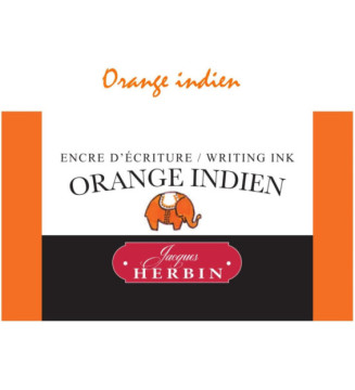 Encre traditionnelle à stylo en flacon D 30ml Orange indien