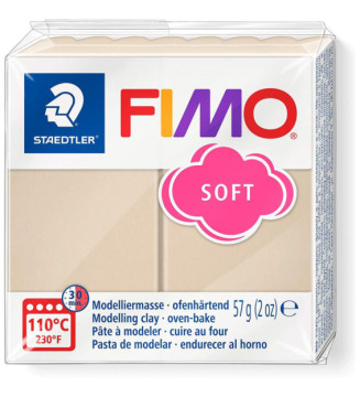 Pâte à modeler SOFT, à cuire, 57 g, sahara