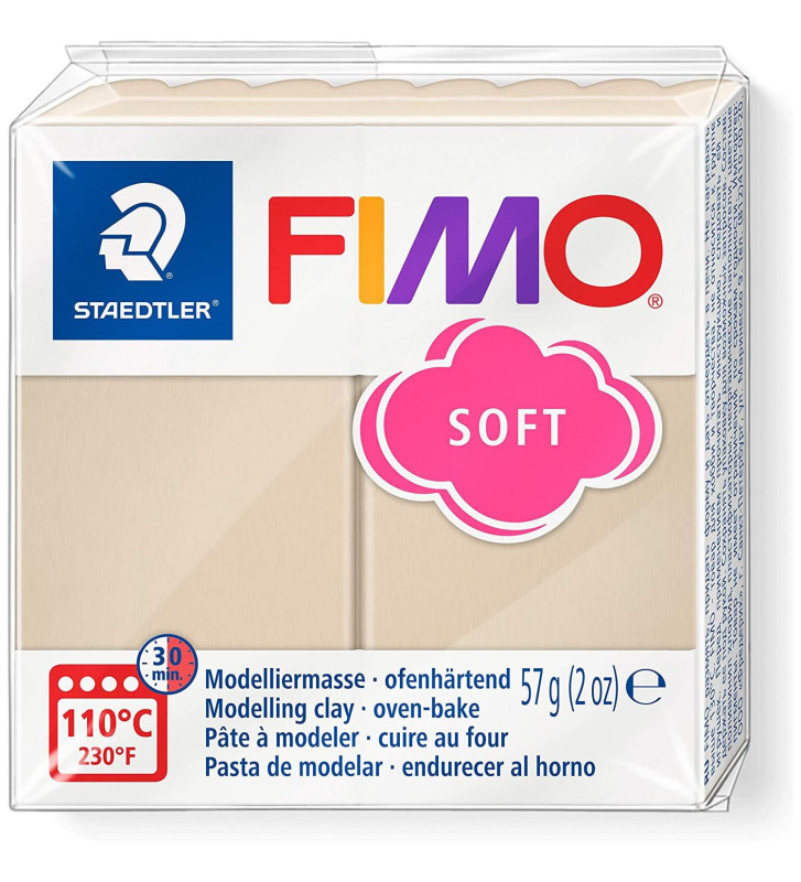 Pâte à modeler SOFT, à cuire, 57 g, sahara