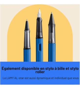 Stylo plume Al-star bleu plume M