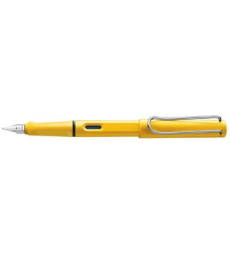 Stylo plume SAFARI jaune plume M